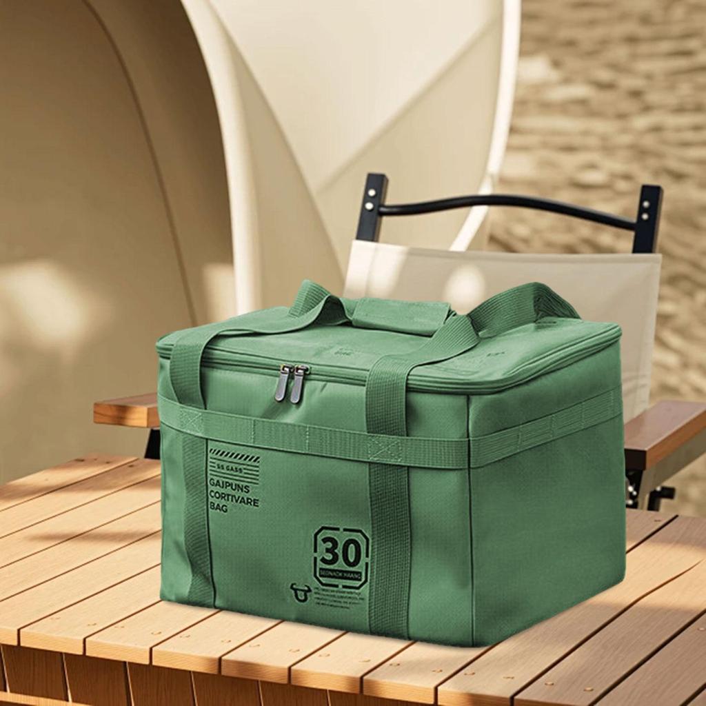 Camping Storage Bag Easy to Carry Travel Handbag Carrying Bag Trunk Organizer for Trekking Picnic Survival Backpacking Outdoor