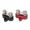 Battery Terminal Block M8 Positive Negative Post Connector Set Kit DC 12V 24V for Car Boat