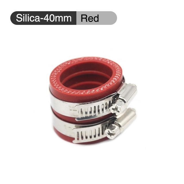 35mm 40 Mm 45mm High Pressure Silicone Motorcycle Carburetor Intake Air Filter Interface Adapter for PE PWK PWM FCR Carburetor