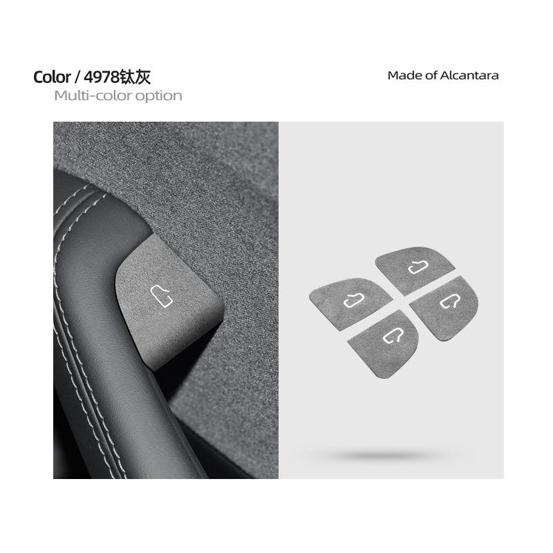 For Tesla Model 3 Highland Model Y Juniper Door Switch Button Decorative Protective Sticker