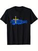 T-Shirt Y2k Asturias Spanish Flag T Blue/Yellow