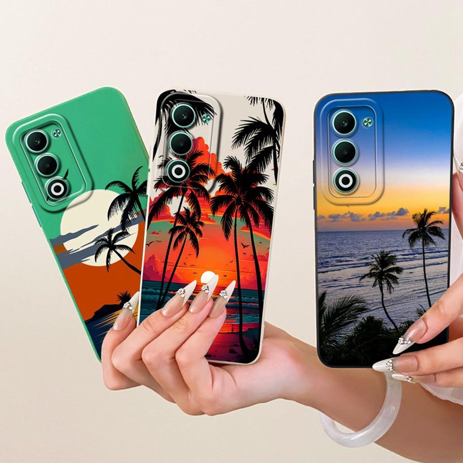 For OPPO A5 5G Case Popular Flower Candy TPU Soft Back Cover For OPPO A5 4G CPH2727 A 5 5G CPH2735 Case On OPPOA5 A5x A5m Bumper