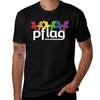 PFLAG Logo Shirt Fitted VNeck TShirt Fashion Graphic Tee for Unisex