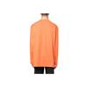 Y-3 Fw22 Solid Color Letter Logo Print Crew Neck Pullover Long Sleeve T-Shirt Men Tops Orange HT2290