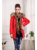 Manteau long à capuche en laine d'agneau style coréen grande taille pour femme - Hiver 2023