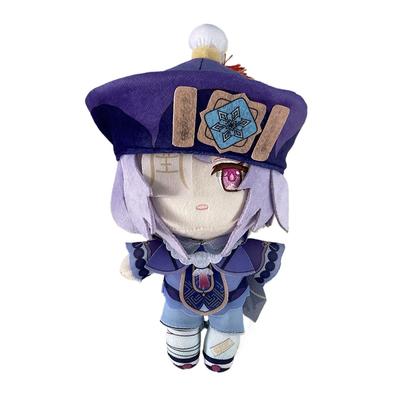 20cm Genshin Impact Qiqi Plush Doll Pillows Cosplay Cartoon Props Accessories Adult Children Christmas Gifts
