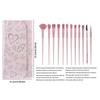12Makeup Brush Set Eyes Eye Shadow Brush Eyeliner Brush Eyebrow Brush Blending Brush Fan Brush Makeup Tools