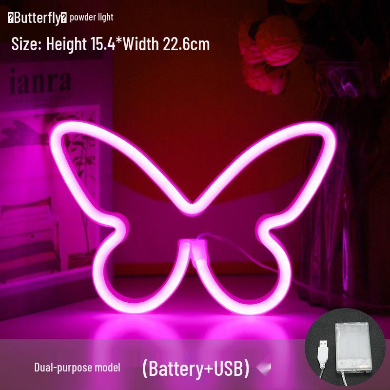 Trendy LED Neon Night Light Sign for Wall Décor