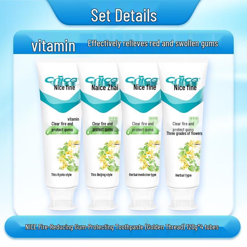 NICE Fire-Clearing Gum Protection Fluoride Toothpaste