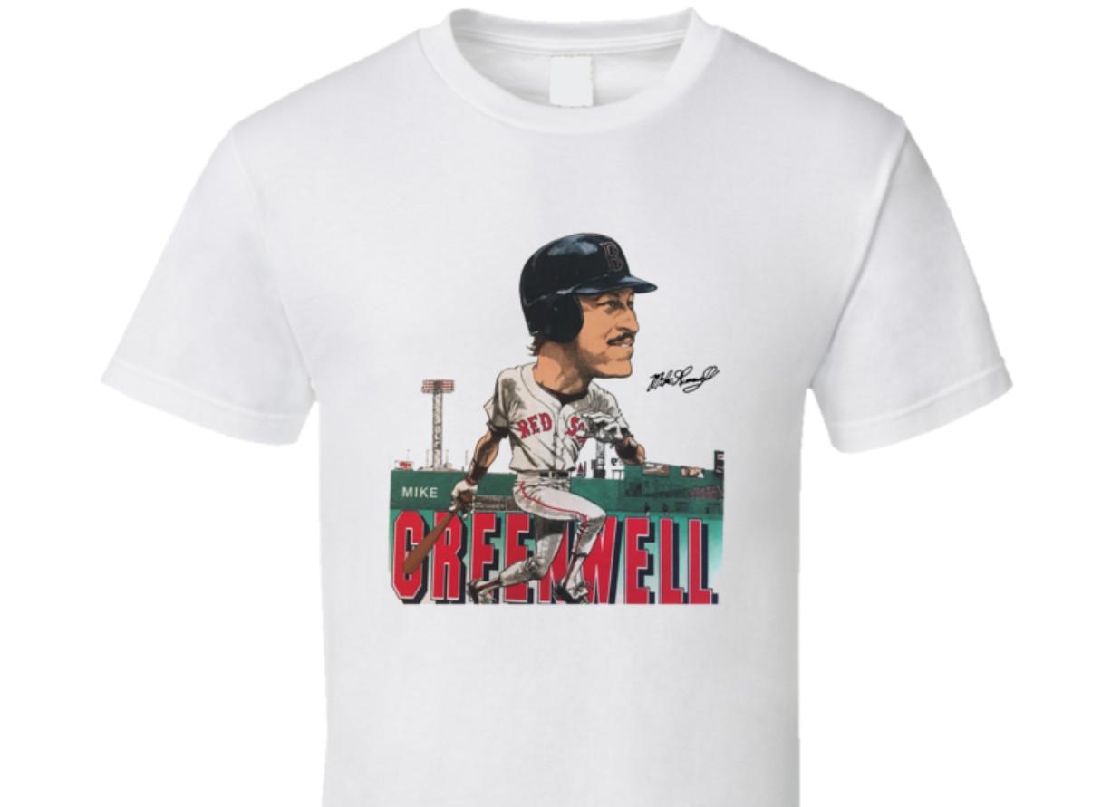 Retro Boston Baseball Legend Caricature Unisex T-Shirt XXL