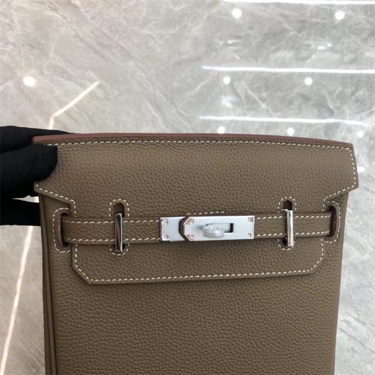 Sac de poitrine et sac à bandoulière unisexe en cuir véritable style collège