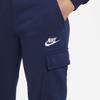 Nike Sportswear Club Fleece Logo Embroidered Jogger Pants Kids Bottoms Blue FD3012-410