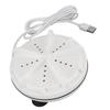 Portable Washing Machine 10W USB Mini Turbine Washer for Underwear Baby Clothes Business Travel Apartment