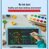 15" Rechargeable LCD Writing Board: High-Brightness Color Drawing Tablet for Smart Office and Children's Early Education.