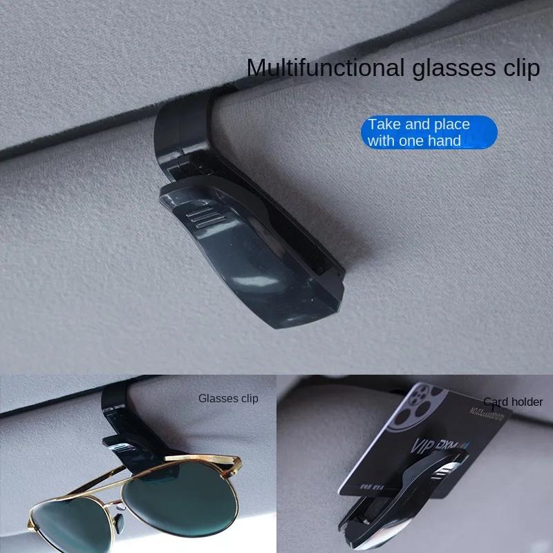 New Car Interior Accessories Car Eyeglass Frames Eyeglass Storage Clips Car Sunglasses Frames Car Accessories Easy To Install