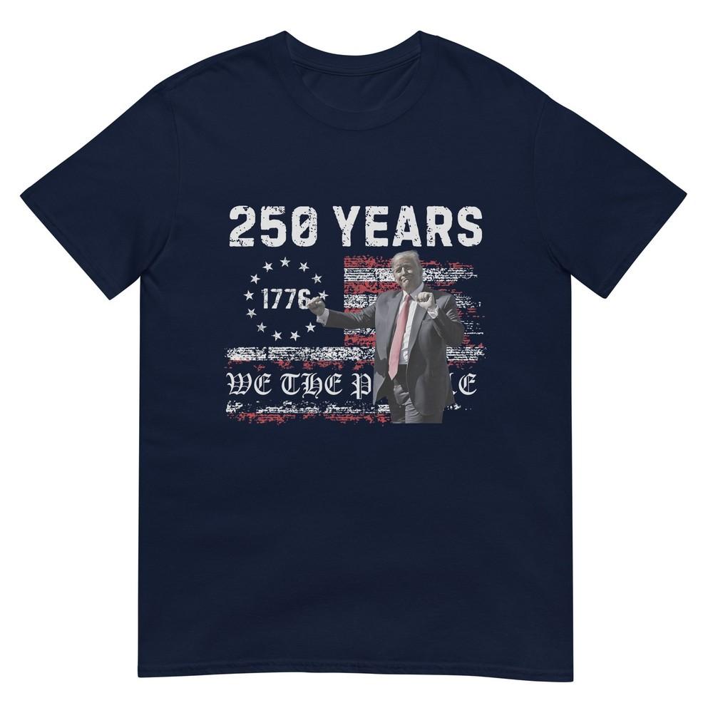 America Semiquincentennial July 4 2026 250 Years Of Freedom TShirt S