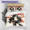 3pcs Duvet Cover Set (1*Duvet Cover + 2*Pillowcase, Without Core), Michael Jackson Print Bedding Set, Bedroom Decor, All‑Season, Birthday Gift