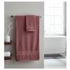 Bath Towel 50 X 90 Cm Lilac Marsala