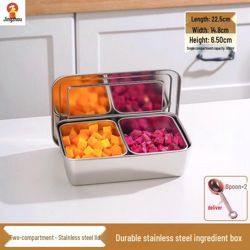 Коммерческий контейнер для десертов и фруктов из нержавеющей стали