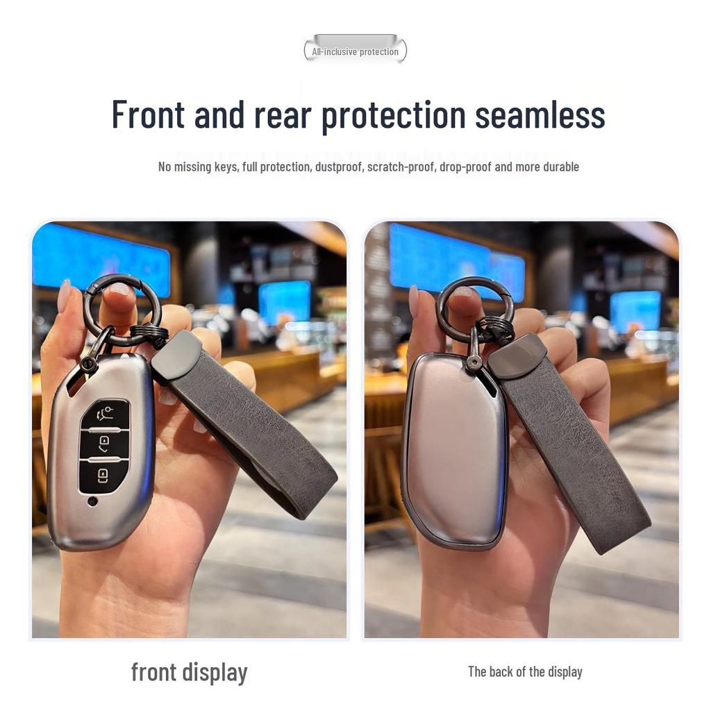 Fengxing Xinghai V9 3-Button Premium Key Cover - T5 EVO Protective Shell
