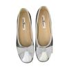 French flat-bottomed shallow mouth ballet small fragrant single shoes women's shoes 2025 summer new bow boat shoes