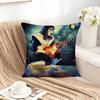 COOL AAce FFrehleyes Quadrat Doppelseitig bedruckter Kissenbezug Schlafzimmer Nachttischkissen Sofakissenbezug