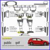 Golf 6th/7th/7.5th Gen Carbon Fiber Interior Console & Gear Shift Sticker.
