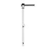 Porte de Grange Pliante, 609 x 2134 mm, Portes de Placard Coulissantes Pliantes en MDF, Kit de Quincaillerie Inclus, Conception Gain de Place en H, Nécessite un Assemblage, pour Chambre à Coucher,