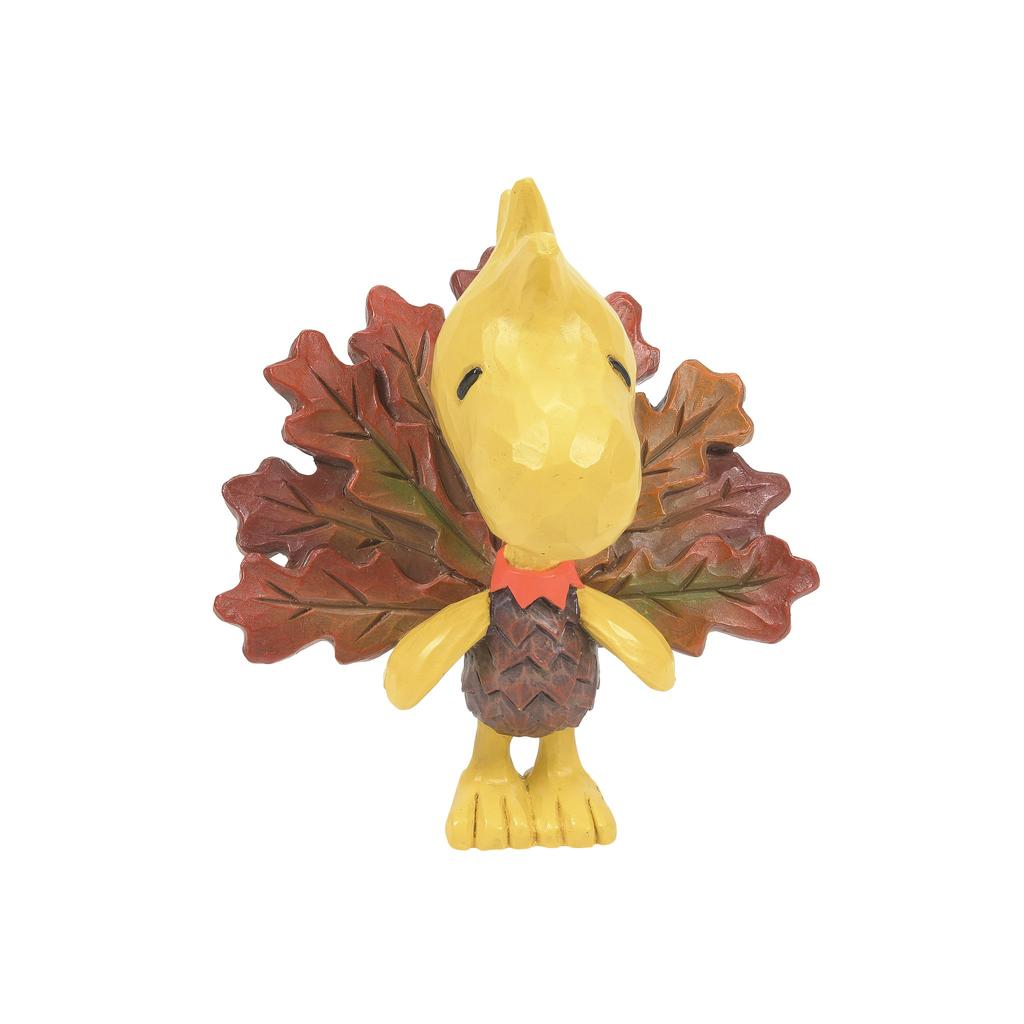 JIM SHORE Woodstock Mini Turkey 6014626 <Halloween>