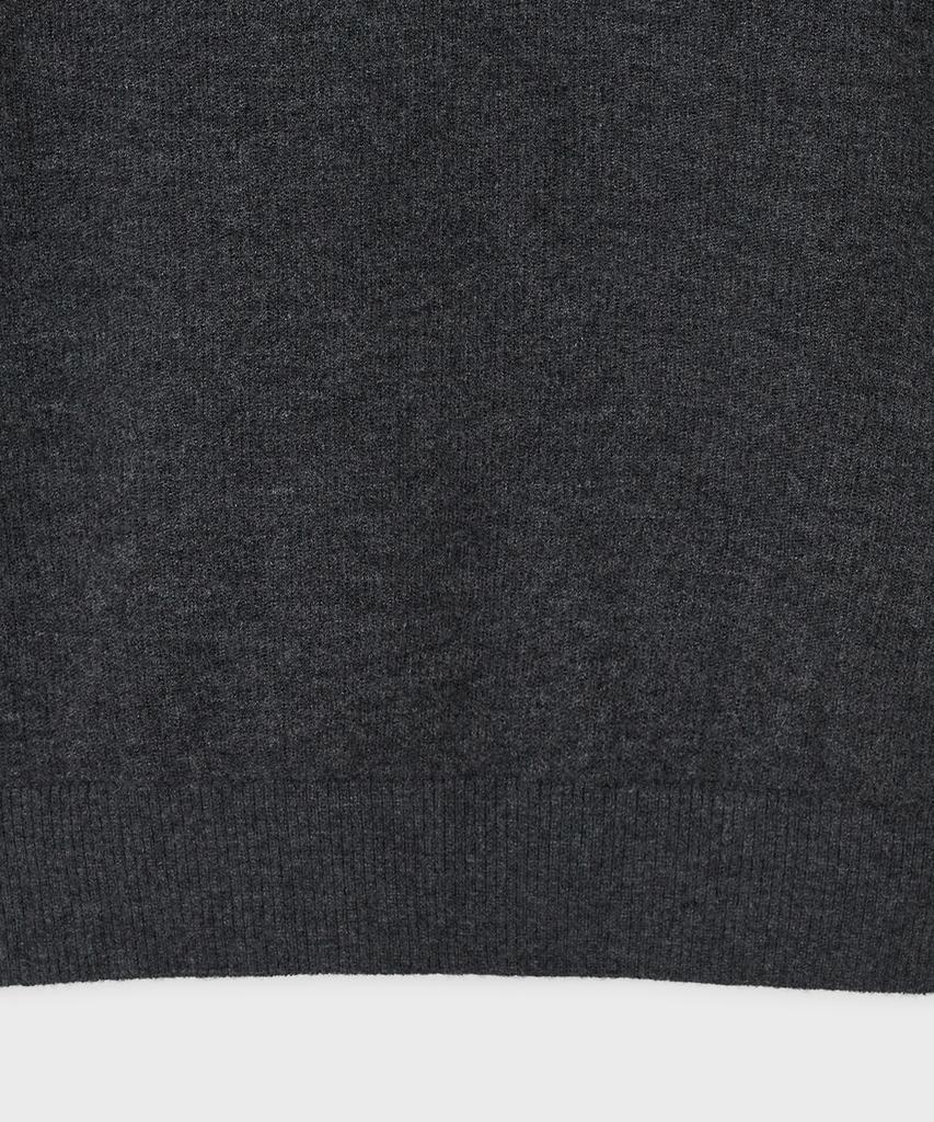 Bellie City Pullover Sweater - Charcoal Gray