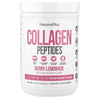Collagen Peptides, Berry Lemonade, 0.8 Lbs (364 G)