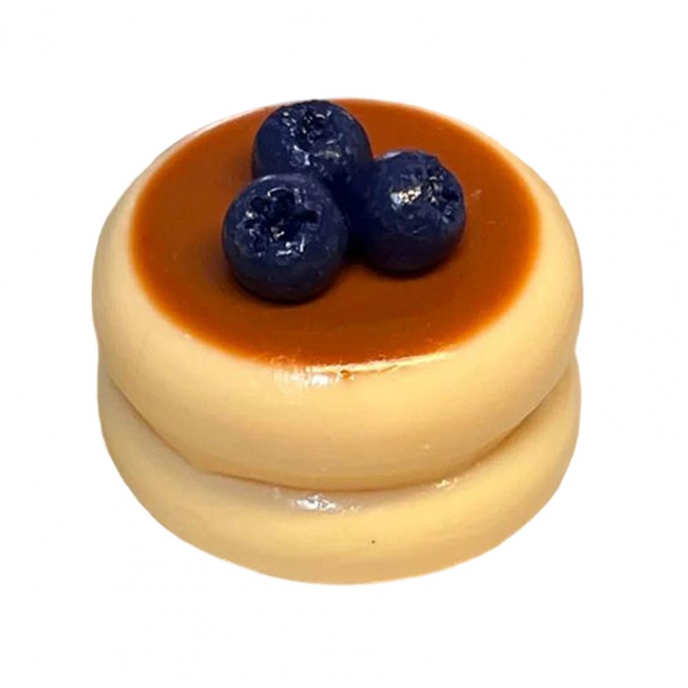 

Slow Rebound Souffle Toy Stress Relief Souffle Squeeze Toy Slow Fidget Blueberry Strawberry Simulated Food Pinch Toy For Kids