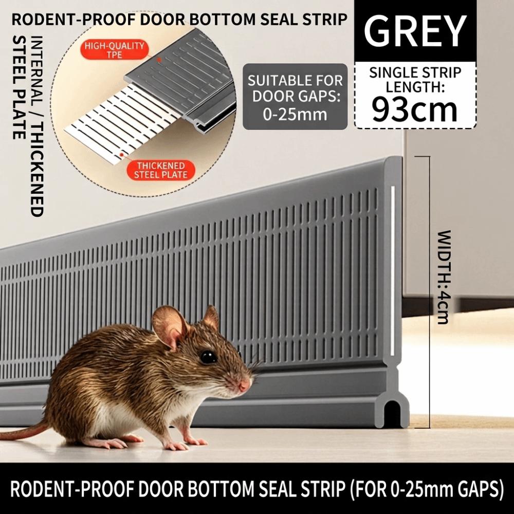 Sound Insulation Door Bottom Seal Strip Flexible Door Draft Blocker Door Sweep Indoor