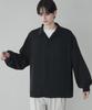 WEGO Spring Short Long Solid Oversized Loose Korean Summer Size Type B Black Men's Shirt, Sleeve/Long Sleeve, Thick, Big, Sleeve, T-Shirt, Color,