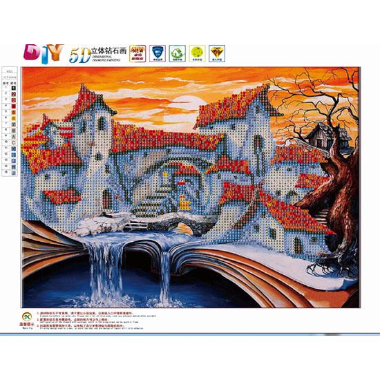 

Алмазная мозаика 5D 30*40 cm