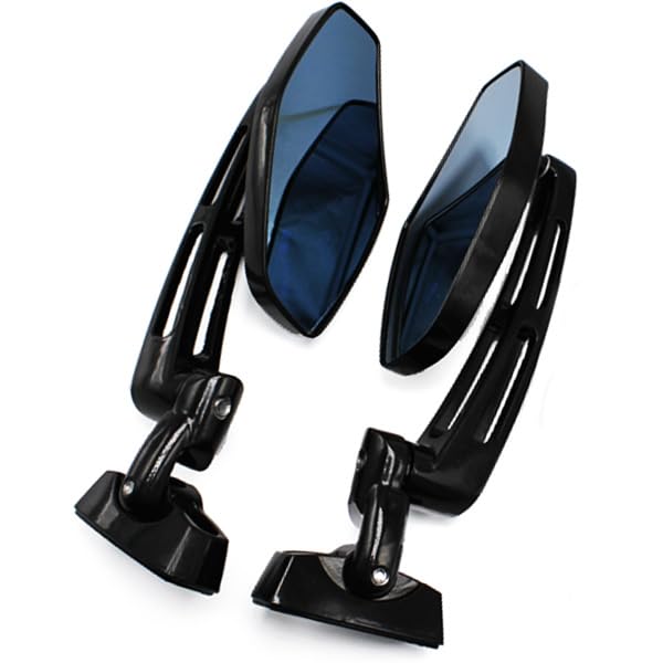 

Motorcycle cowling blue lens of left and mirror motorcycle motorcycle custom custom mounting bolt motorcycle exclusive mirror, mirror, (27mm~45mm/set