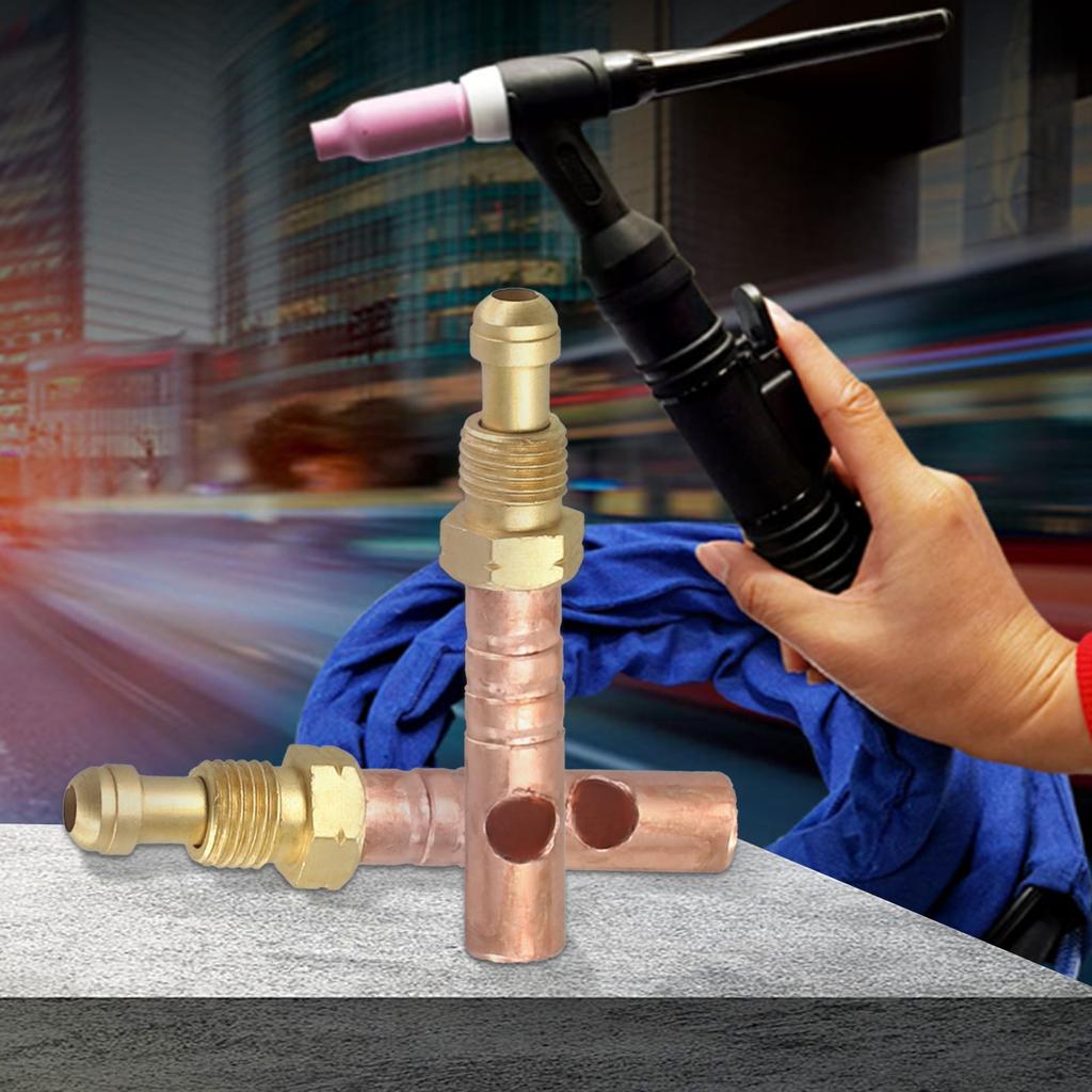 2pcs Head Adapter Connector Adapter Copper TIG Welding Torch