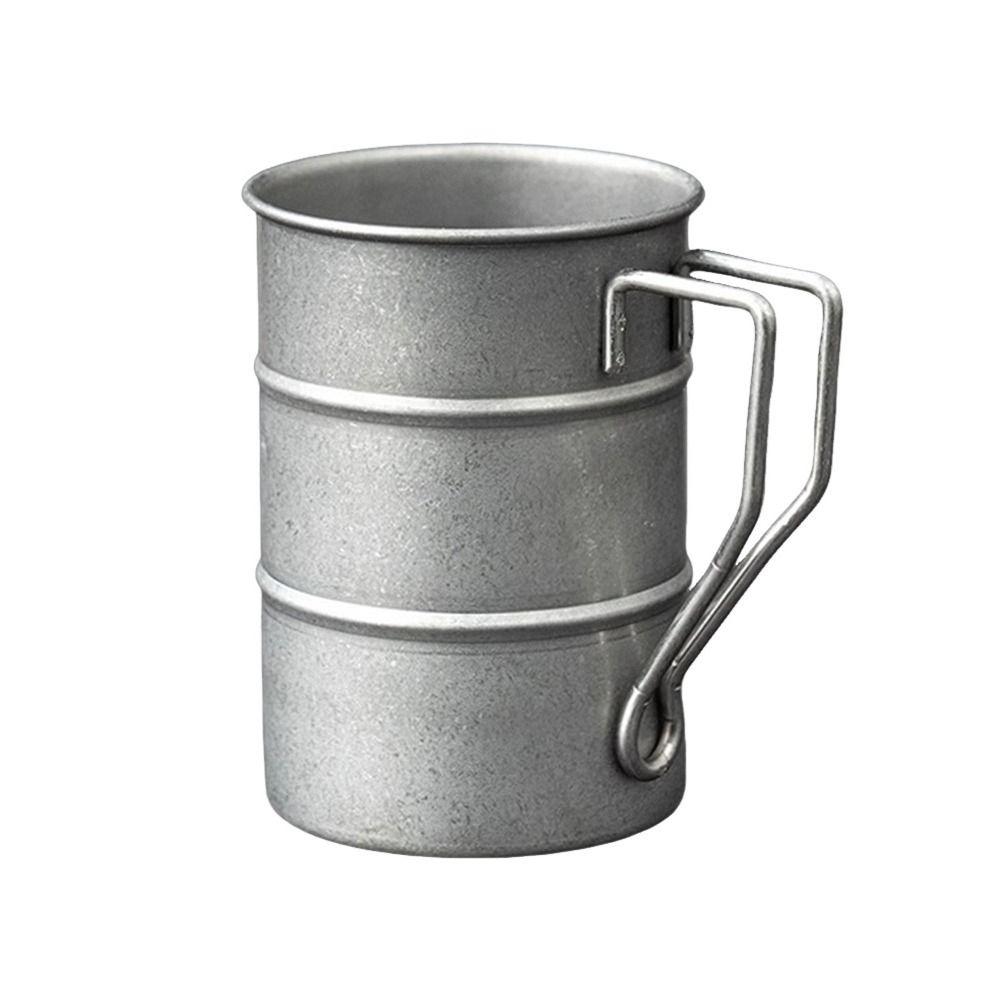 380/500ml Water Cup Stainless Steel Coffee Cup New Beer Mug  for Outdoor Camping Picnic