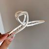 13.5cm Oversized Metal Hair Claws Women Fashion Large Shark Hair Clip Crab Barrettes Fashion Hairpins Headwear For Girl Hair Accessories