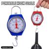 Handheld Vintage Spring Balance Hook Scale Mechanical Scale 10kg/50g Digital Dial Luggage Scale