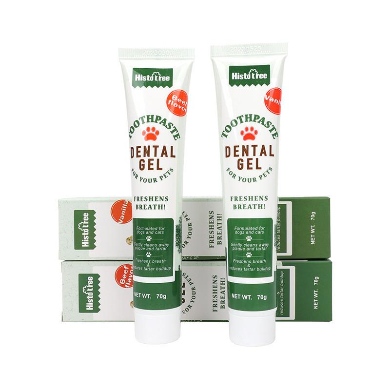 Premium Pet Toothpaste Beef And Vanilla Flavored Dental Care For Dogs Wholesale