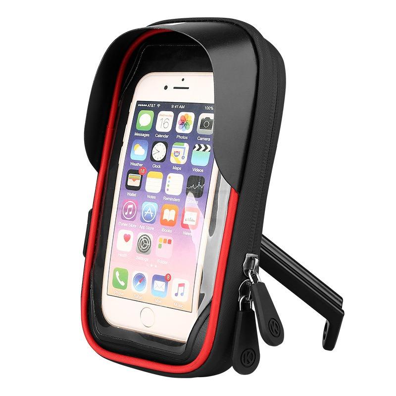 Waterproof Motorcycle Phone Holder Bag for Rear-View Mirrors,Outdoor Bike Motorcycle Front Bag