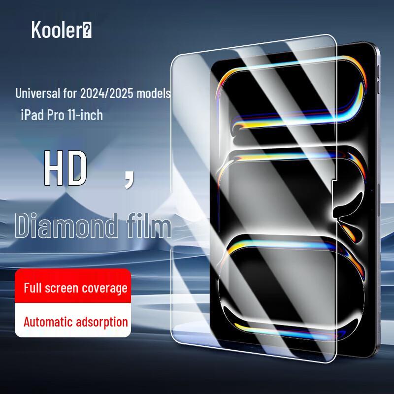 Kulefeng Tempered Glass Protector for Apple iPad iPad Pro 11-inch 2025/24