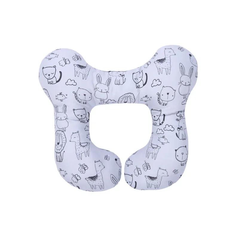 

Baby Stroller U-Shaped Neck Pillow - Cartoon Design Newborn Car Seat Sleeping Headrest Cushion Kids Neck Support Protector