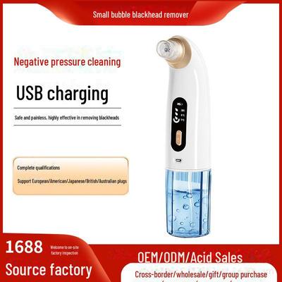 New Electric Beauty Device for Blackhead Removal with Water Oxygen Circulation and Pore Cleaning