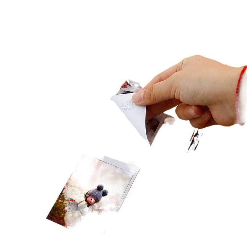 Large Capacity DIY Baby Memory Photo Album - Handmade, Self-Adhesive, Laminated.