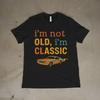 Ich bin nicht alt, ich bin klassisch Shirt Lustig Vintage Auto Grafik Retro T-Shirt