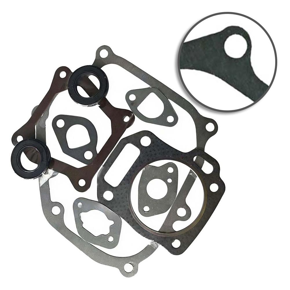 For Honda For GX160 For GX200 Engine Gasket Kit Replacement Set With 7 Gaskets and 2 Oil Seals for Standard Use