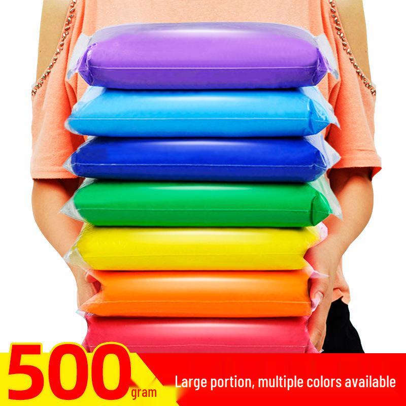 500g Weißer Kinder-Weltraumknete - Leicht, Großpackung für den Kindergarten