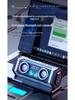 V18 Mecha Speaker: Portable Little Steel Cannon with HIFI Sound, Extended Battery, Heavy Bass, and Colorful Design.